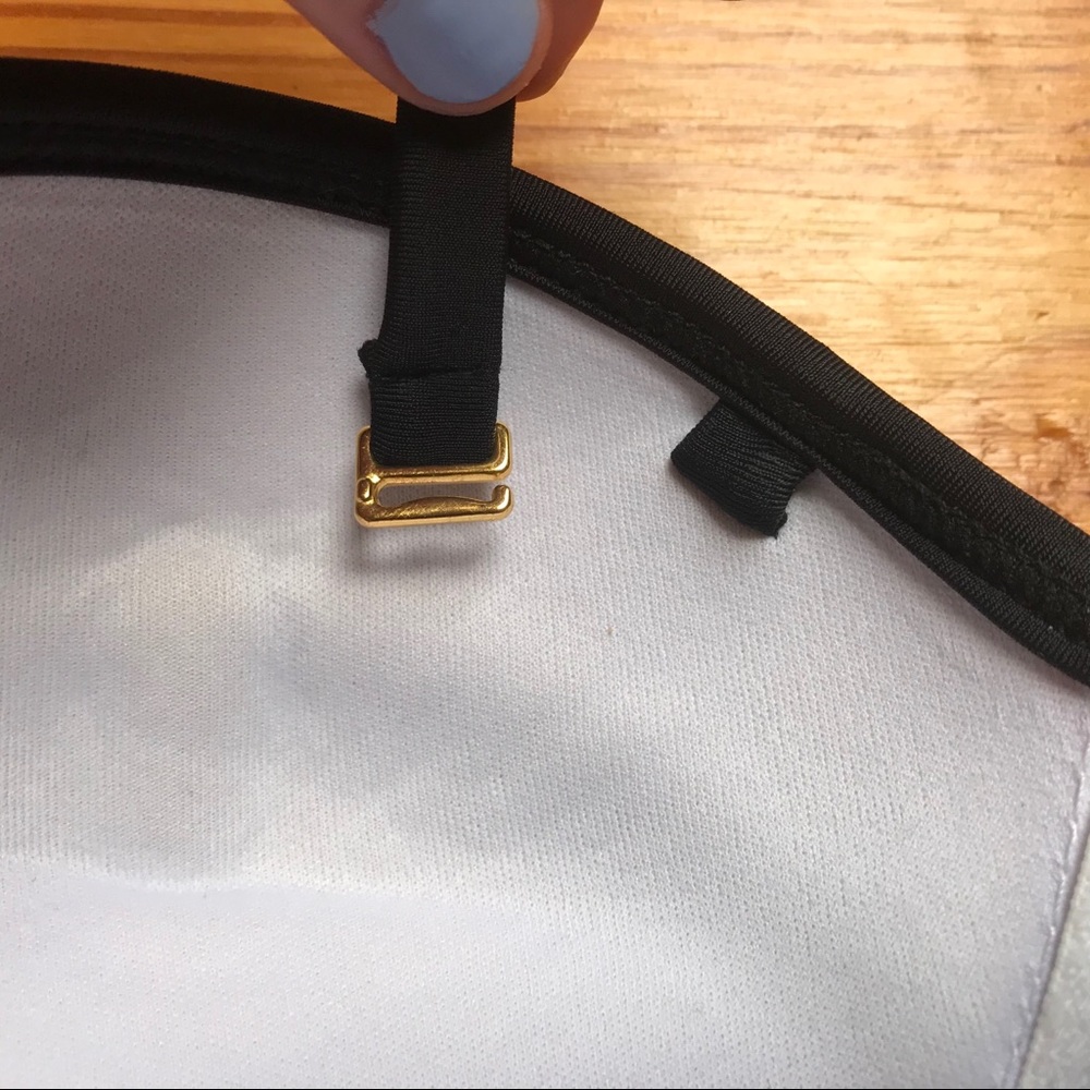 OP Tri-colored Bikini Top, EUC, L - Picture 11 of 13